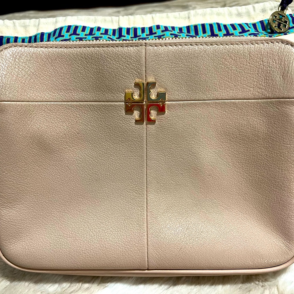 Tory Burch blush purse with chain strap